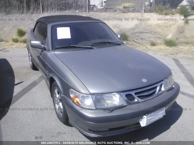 YS3DF78K817002692 - 2001 SAAB 9-3 SE GRAY photo 1