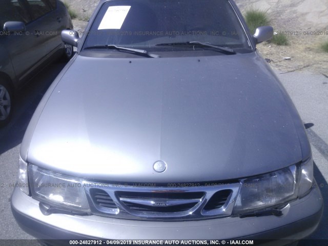 YS3DF78K817002692 - 2001 SAAB 9-3 SE GRAY photo 6