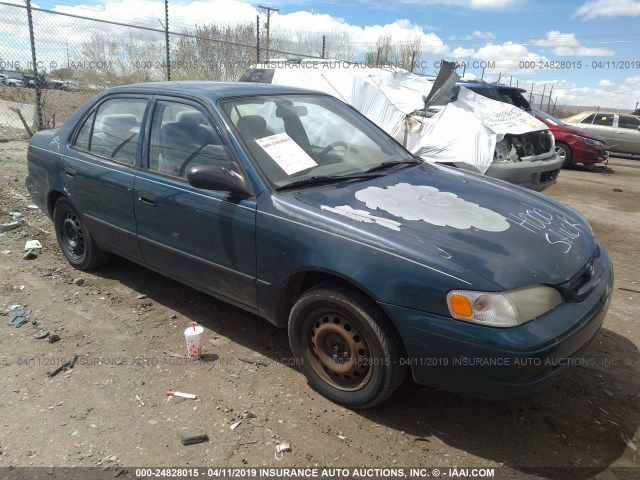 1NXBR12E8XZ169372 - 1999 TOYOTA COROLLA VE/CE/LE GREEN photo 1