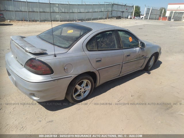 1G2NW52E9YM752282 - 2000 PONTIAC GRAND AM GT SILVER photo 4