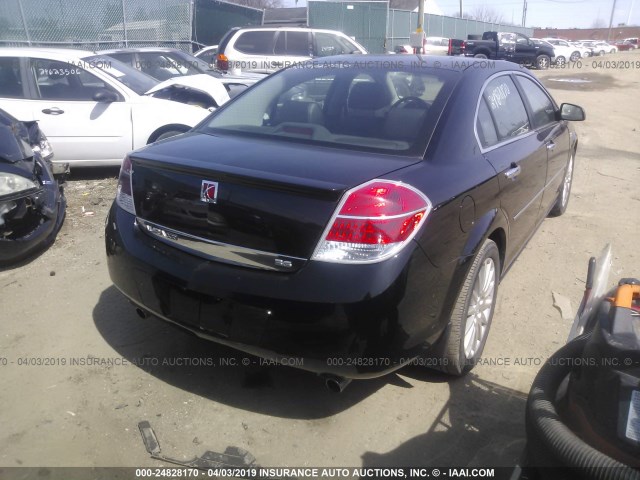 1G8ZV57717F178932 - 2007 SATURN AURA XR BLACK photo 4