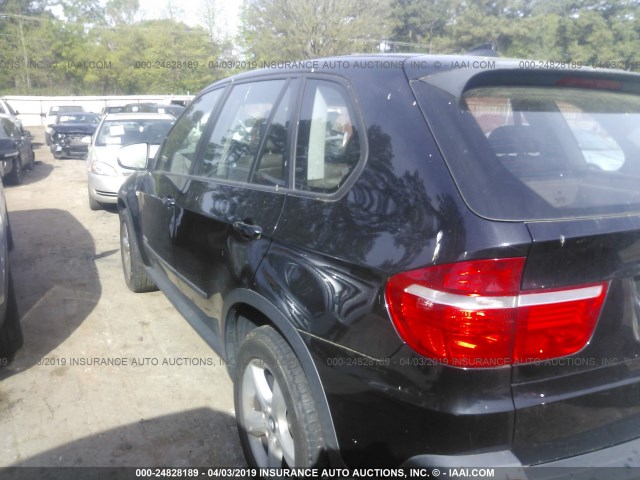 5UXFE4C51AL276700 - 2010 BMW X5 XDRIVE30I BLACK photo 3