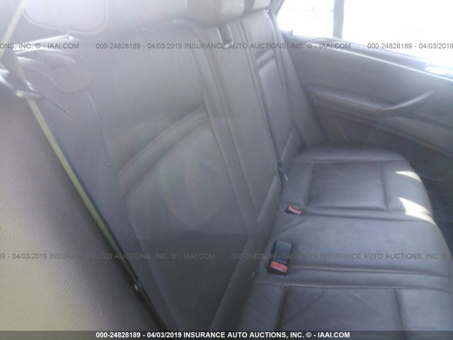 5UXFE4C51AL276700 - 2010 BMW X5 XDRIVE30I BLACK photo 8