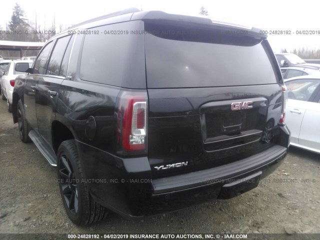 1GKS2AKCXGR256611 - 2016 GMC YUKON SLE BLACK photo 3