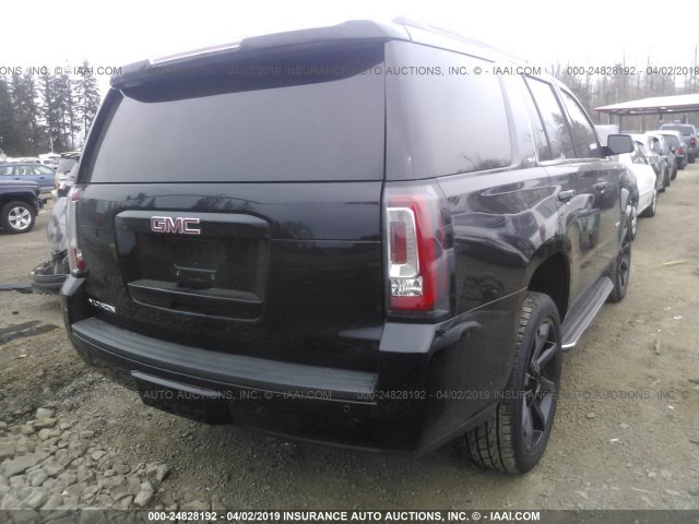 1GKS2AKCXGR256611 - 2016 GMC YUKON SLE BLACK photo 4