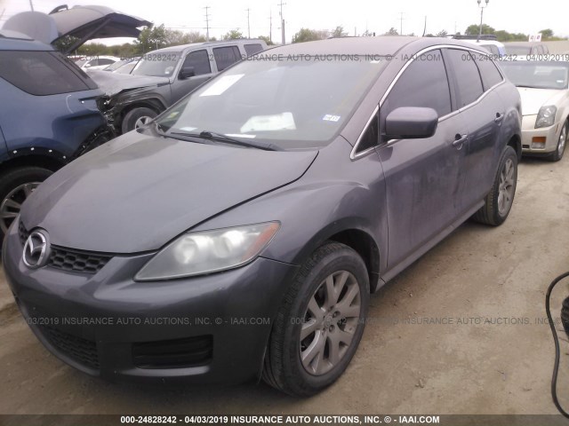 JM3ER29L790235245 - 2009 MAZDA CX-7 GRAY photo 2