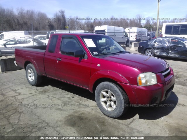 1N6DD26T83C436856 - 2003 NISSAN FRONTIER KING CAB XE RED photo 1