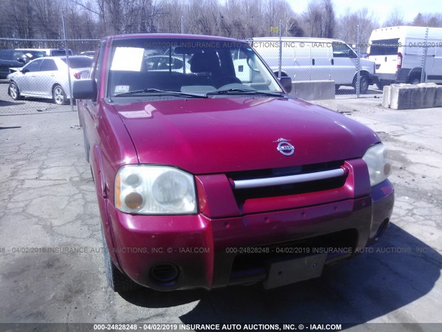 1N6DD26T83C436856 - 2003 NISSAN FRONTIER KING CAB XE RED photo 6