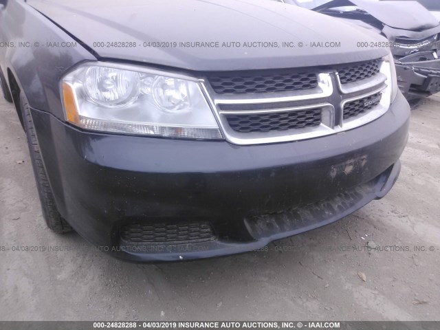 1B3BD4FBXBN516838 - 2011 DODGE AVENGER EXPRESS 蓝色 照片 6