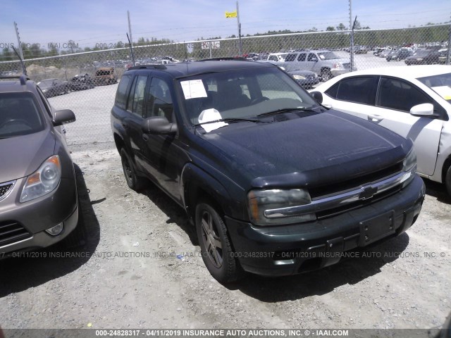 1GNDS13S042226815 - 2004 CHEVROLET TRAILBLAZER LS/LT GREEN photo 1