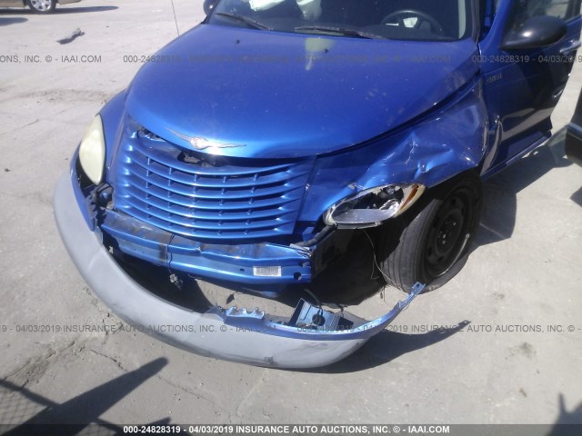 3C4FY48B83T617704 - 2003 CHRYSLER PT CRUISER CLASSIC BLUE photo 6