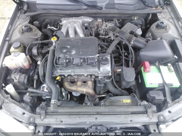 4T1BF22K01U121182 - 2001 TOYOTA CAMRY LE/XLE GRAY photo 10