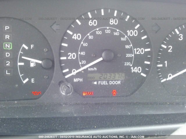 4T1BF22K01U121182 - 2001 TOYOTA CAMRY LE/XLE GRAY photo 7