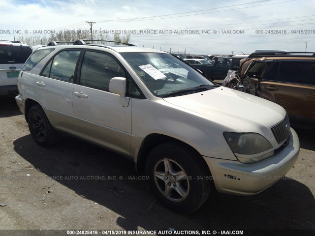 JT6HF10U1Y0135162 - 2000 LEXUS RX 300 WHITE photo 1