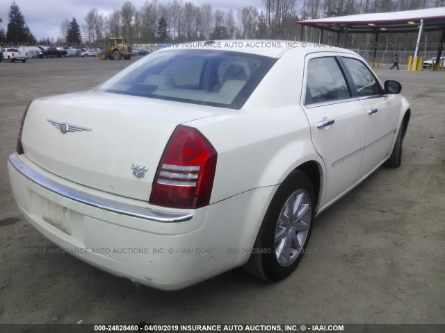 2C3KA63H67H626382 - 2007 CHRYSLER 300C WHITE photo 4