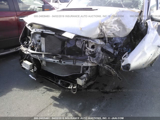 3TMLU4EN8EM134952 - 2014 TOYOTA TACOMA DOUBLE CAB 灰色 照片 6