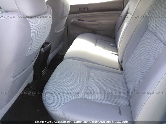 3TMLU4EN8EM134952 - 2014 TOYOTA TACOMA DOUBLE CAB 灰色 照片 8