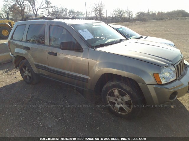 1J4GR48K75C539037 - 2005 JEEP GRAND CHEROKEE LAREDO/COLUMBIA/FREEDOM 金色 照片 1