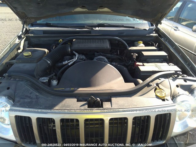 1J4GR48K75C539037 - 2005 JEEP GRAND CHEROKEE LAREDO/COLUMBIA/FREEDOM 金色 照片 10