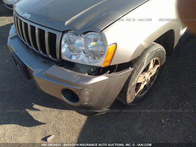 1J4GR48K75C539037 - 2005 JEEP GRAND CHEROKEE LAREDO/COLUMBIA/FREEDOM 金色 照片 6