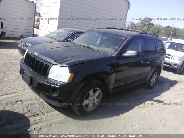 1J4GR48K95C556695 - 2005 JEEP GRAND CHEROKEE LAREDO/COLUMBIA/FREEDOM 黑色 照片 2