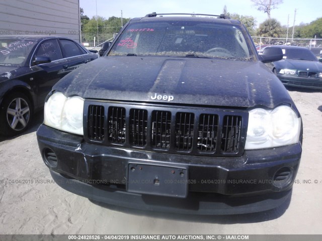 1J4GR48K95C556695 - 2005 JEEP GRAND CHEROKEE LAREDO/COLUMBIA/FREEDOM 黑色 照片 6