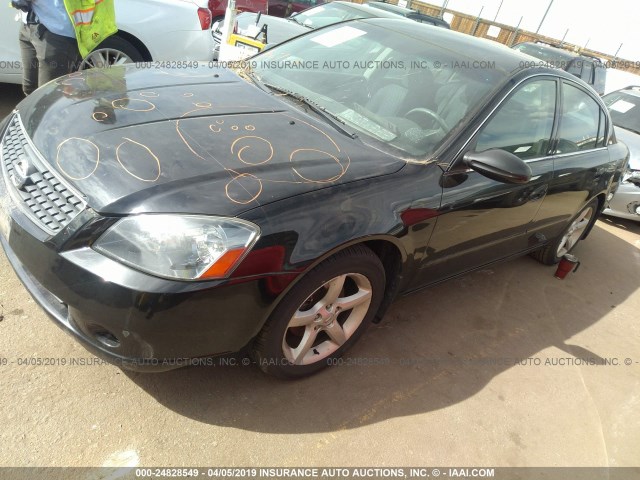 1N4BL11E25C145164 - 2005 NISSAN ALTIMA SE/SL/SE-R BLACK photo 2