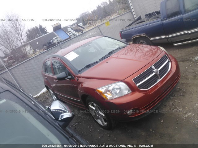 1B3HE78K77D289031 - 2007 DODGE CALIBER R/T ORANGE photo 1