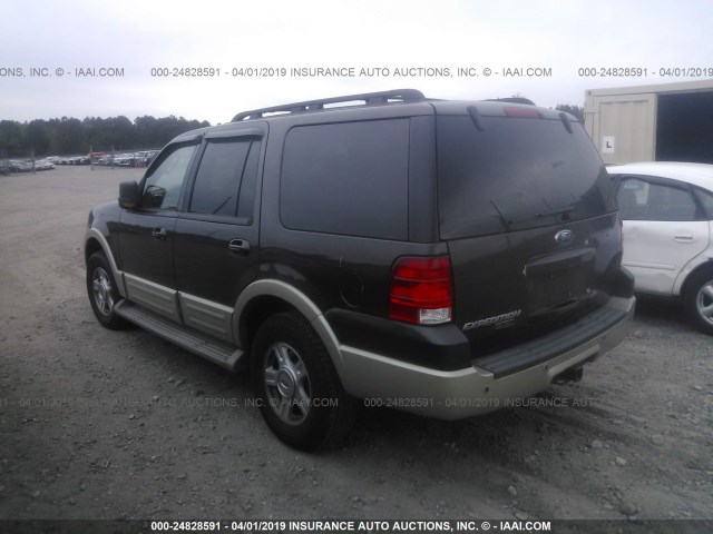 1FMFU17586LA09246 - 2006 FORD EXPEDITION EDDIE BAUER BROWN photo 3