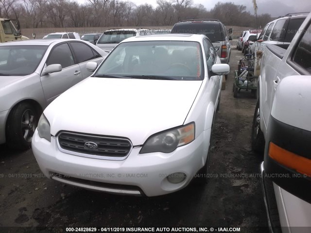 4S4BL84C254223591 - 2005 SUBARU LEGACY OUTBACK 3.0R WHITE photo 2