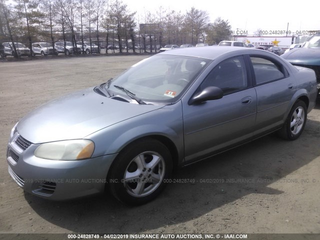 1B3EL46R56N156008 - 2006 DODGE STRATUS SXT Pewter photo 2