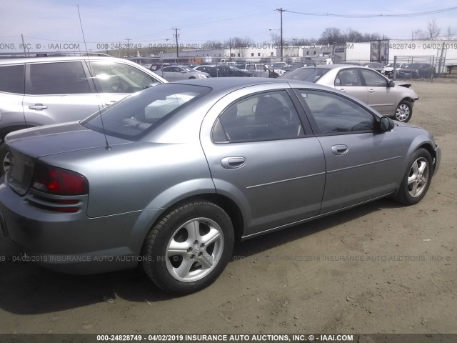 1B3EL46R56N156008 - 2006 DODGE STRATUS SXT Pewter photo 4