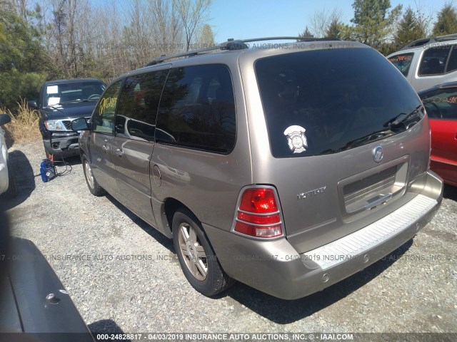 2MRDA20244BJ01622 - 2004 MERCURY MONTEREY BROWN photo 3