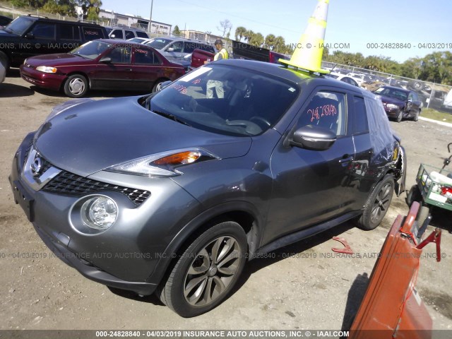 JN8AF5MR9HT703894 - 2017 NISSAN JUKE S/SV/SL/NISMO SILVER photo 2