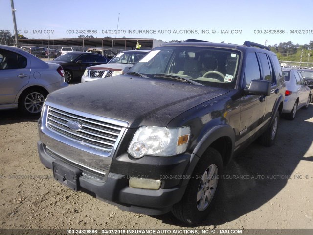 1FMEU63E97UB32385 - 2007 FORD EXPLORER XLT BROWN photo 2