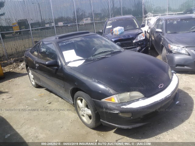 1G1JF12T6W7118191 - 1998 CHEVROLET CAVALIER Z24 BLACK photo 1