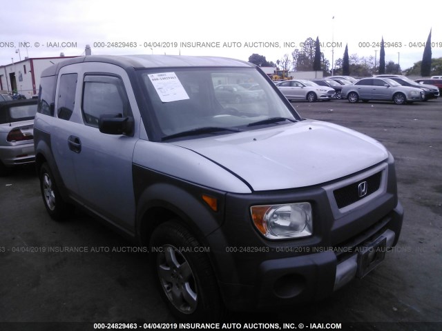 5J6YH18543L016149 - 2003 HONDA ELEMENT EX SILVER photo 1