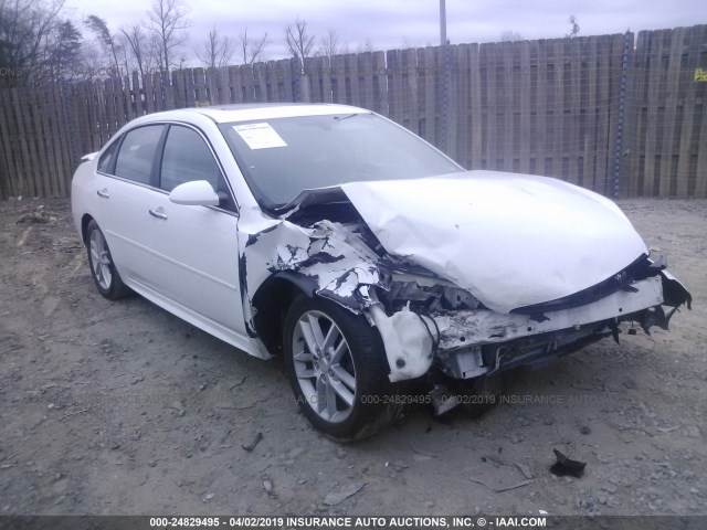 2G1WC5E36C1148205 - 2012 CHEVROLET IMPALA LTZ WHITE photo 1