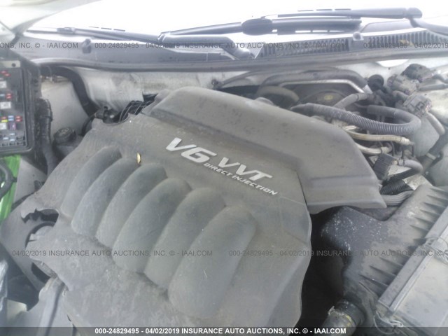 2G1WC5E36C1148205 - 2012 CHEVROLET IMPALA LTZ WHITE photo 10