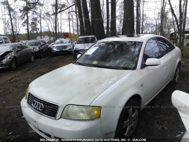 WAULT64B73N018714 - 2003 AUDI A6 3.0 QUATTRO WHITE photo 2