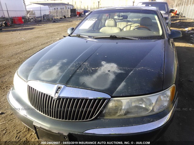 1LNHM97V61Y662886 - 2001 LINCOLN CONTINENTAL  绿色 照片 6