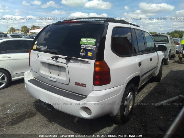 1GKDS13SX62221945 - 2006 GMC ENVOY WHITE photo 4