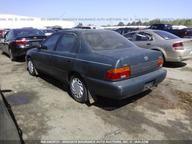 2T1AE09B5SC123411 - 1995 TOYOTA COROLLA LE/DX BLUE photo 3