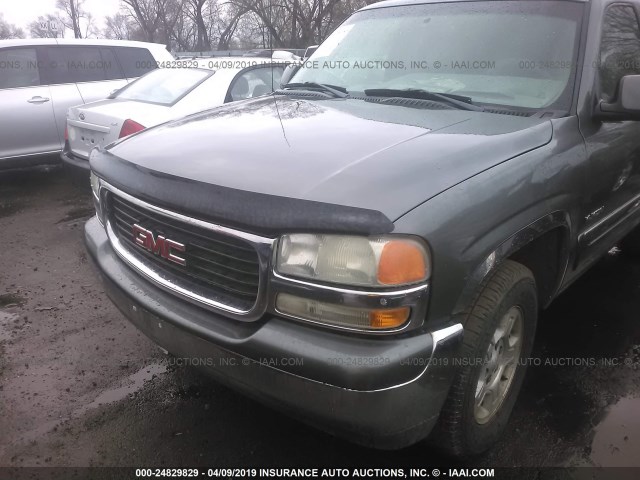 1GKEK13TX1R164935 - 2001 GMC YUKON GRAY photo 6