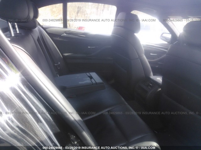 WBAXH5C55CDW02298 - 2012 BMW 528 XI BLACK photo 8