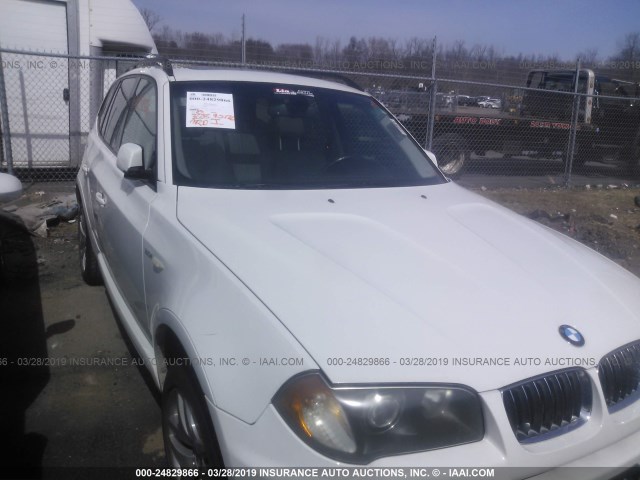 WBXPA934X6WD31842 - 2006 BMW X3 3.0I WHITE photo 6