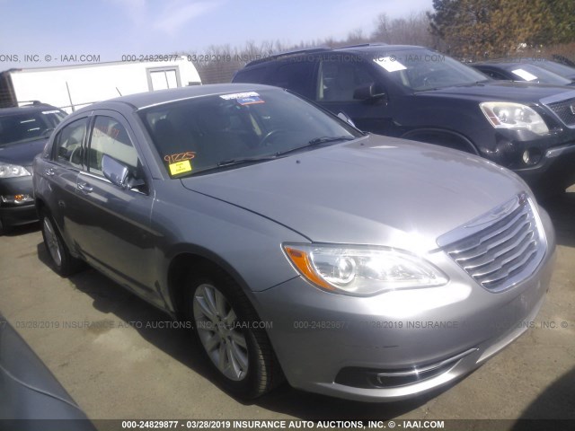 1C3CCBCG0EN125488 - 2014 CHRYSLER 200 LIMITED GRAY photo 1