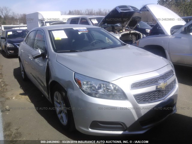 1G11D5RR5DF108410 - 2013 CHEVROLET MALIBU 1LT ვერცხლისფერი ფოტო 1