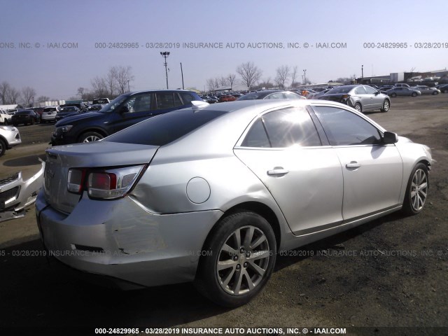 1G11D5SL4FF179140 - 2015 CHEVROLET MALIBU 2LT SILVER photo 4