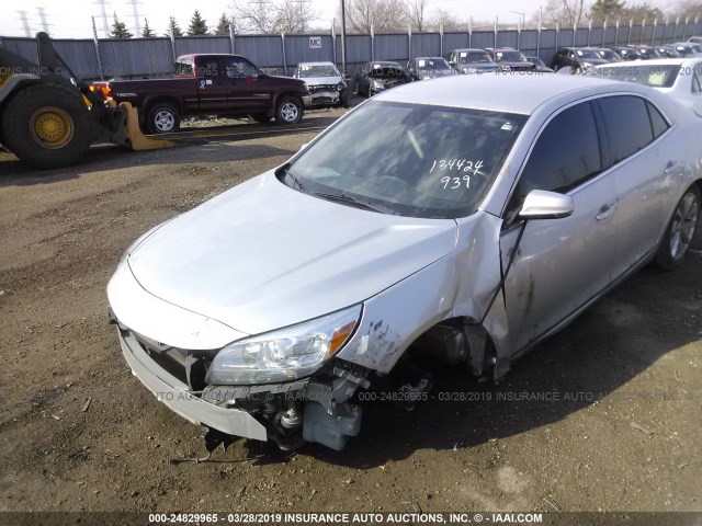 1G11D5SL4FF179140 - 2015 CHEVROLET MALIBU 2LT SILVER photo 6